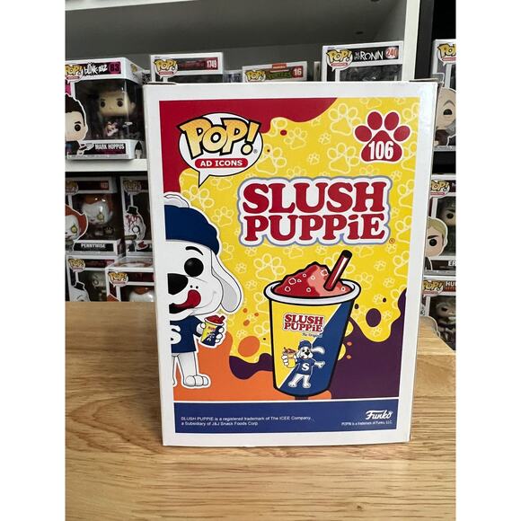 VAULTED EXCLUSIVE SCENE Slush Puppie Funko Pop #106 Ad Icons Advertising Puppy - Picture 3 of 6